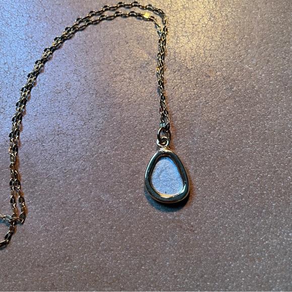 Woman cameo face coin charm pendant necklace gold plated chain layering boho - Picture 7 of 9